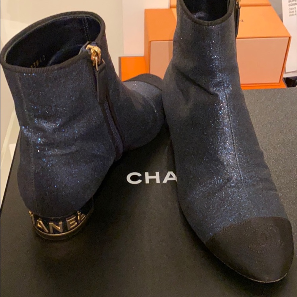 Chanel short booties